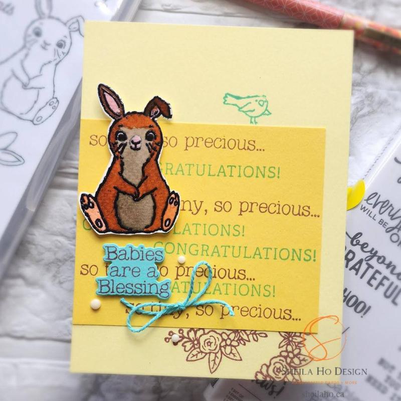 A New Baby Card – Freshly Made Sketches 632